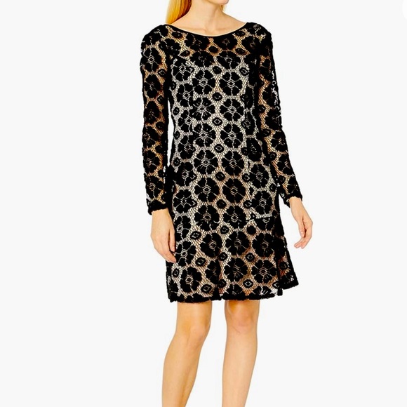 NWT 129.50 Adrianna Papell sheath cocktail dress size 6 - Picture 3 of 15